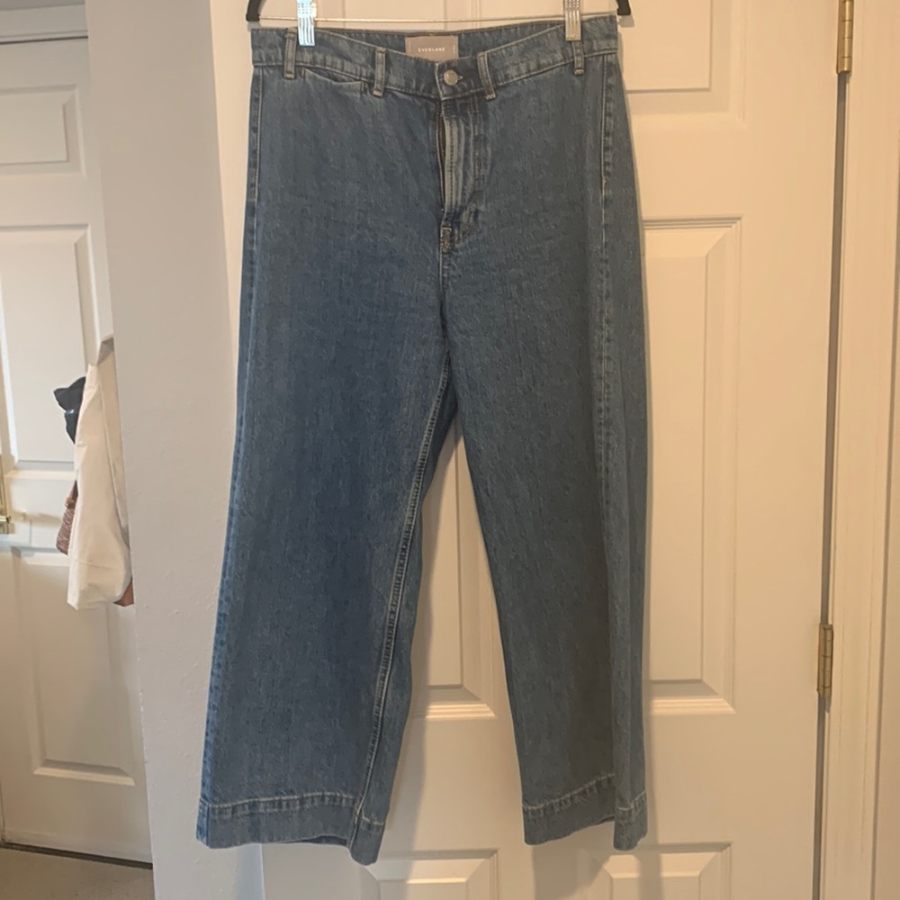 Size 30 Ankle Everlane Edition 02 wide leg crop jean